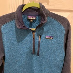 Patagonia mens 1/4 zip sweatshirt